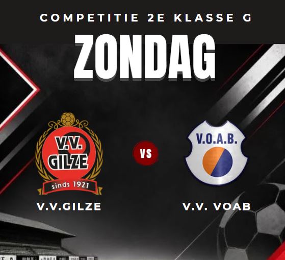 Zondag 4 oktober 2026: Gilze - VOAB