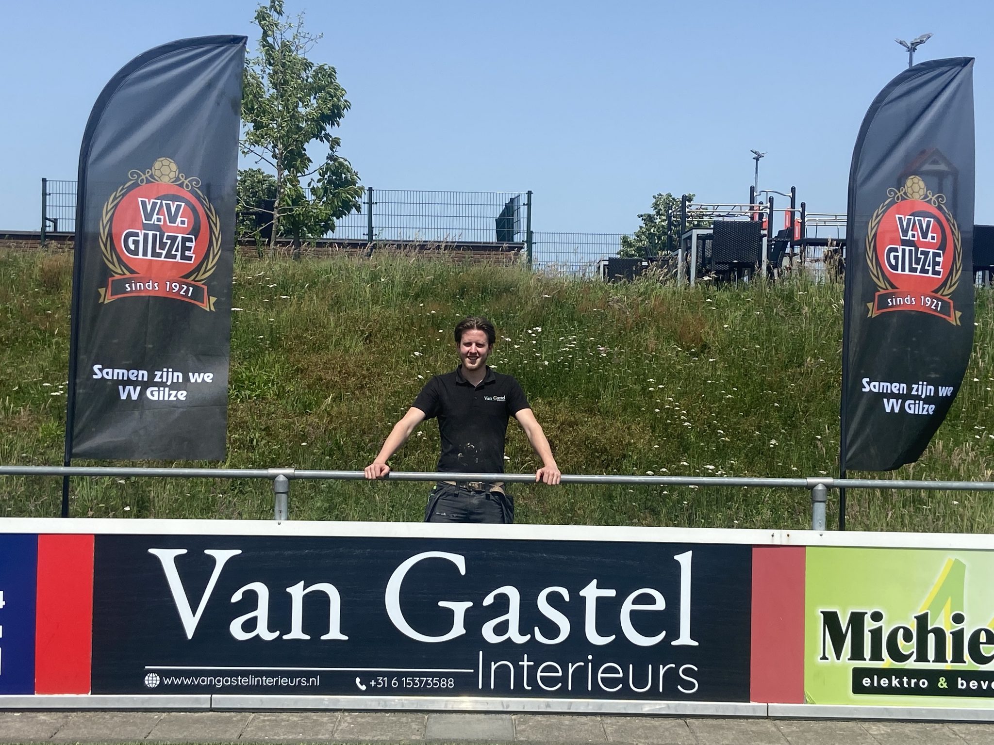 Nieuwe sponsor: Van Gastel Interieurs