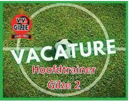 Vacature: Hoofdtrainer Gilze 2